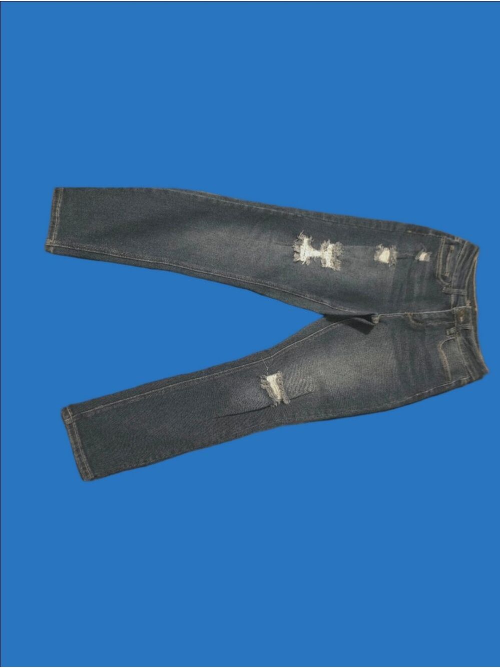 4/$67 Deal! Royalty For Me Dark Blue Vintage Stretch Jeans